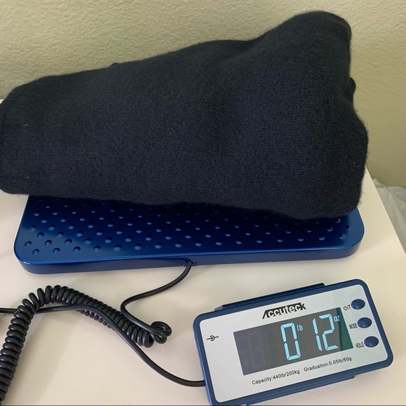 Carducci Vintage Lambswool Angora sweater size small black beaded - Picture 6 of 7